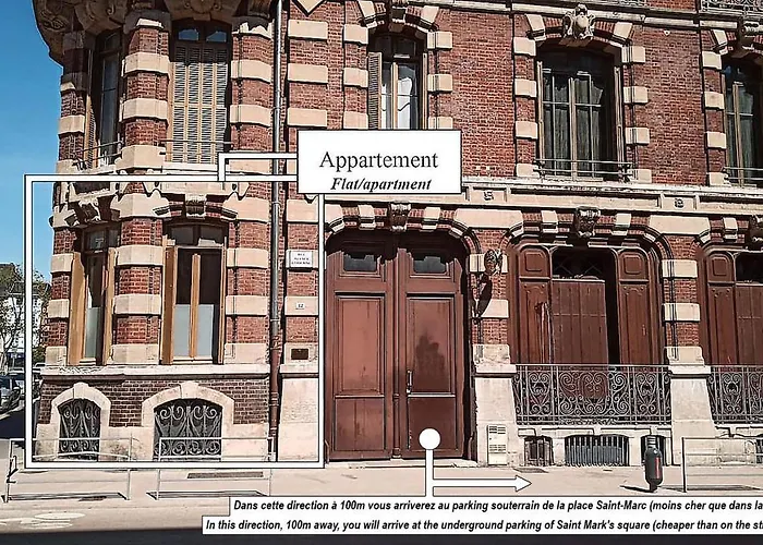 - L'atelier - Centre Historique - Authentique - Souplex Apartment Rouen