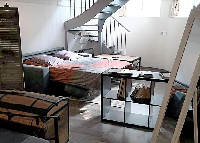- L'atelier - Centre Historique - Authentique - Souplex Apartment Rouen